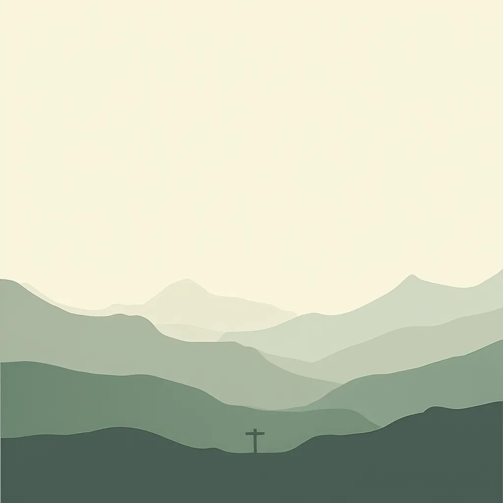 I lift my eyes to the hills